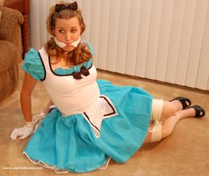 www.jackiebound.com - Alice In Bondage Land thumbnail