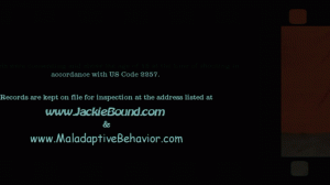 www.jackiebound.com - Black Satin Dress Part II video thumbnail