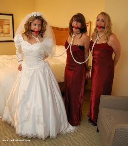 www.jackiebound.com - Bondage Wedding Day Part I photos thumbnail