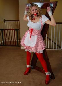 www.jackiebound.com - 105 Red Riding Hood on a Cross part I photos thumbnail