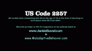 www.jackiebound.com - Satin Bound Part I video thumbnail